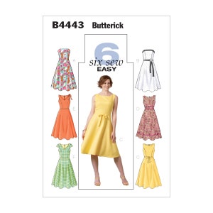 Butterick Sewing Pattern - Easy - B4443 - Summer Dress in Variations