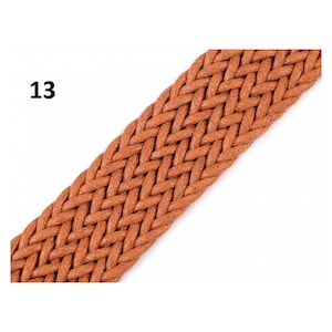 1m Taschengurt - Gurtband geflochten - Baumwollmischung - 30 mm - verschiedene Farben