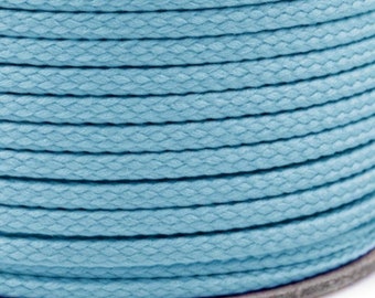 0.28EUR/ 1 m, 5 m polyester cord, 2 mm, light blue