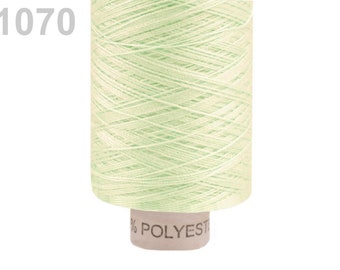 Polyester, sewing thread, 500 meters - lime green, 1070