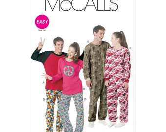 McCall's pattern M6251 - Combination - Pajamas & Jumpsuit