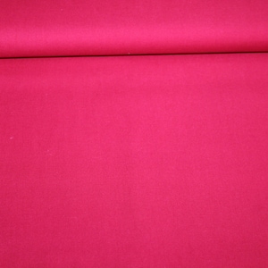 7.20EUR/ 1 m, cotton fabric plain red