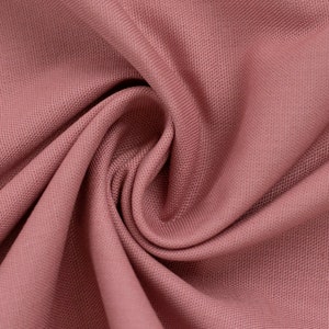 7.80EUR/ 1 m, cotton fabric, plain, old pink, heather