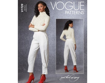 Vogue Pattern V1729 - Pants - Pockets and crease on the leg