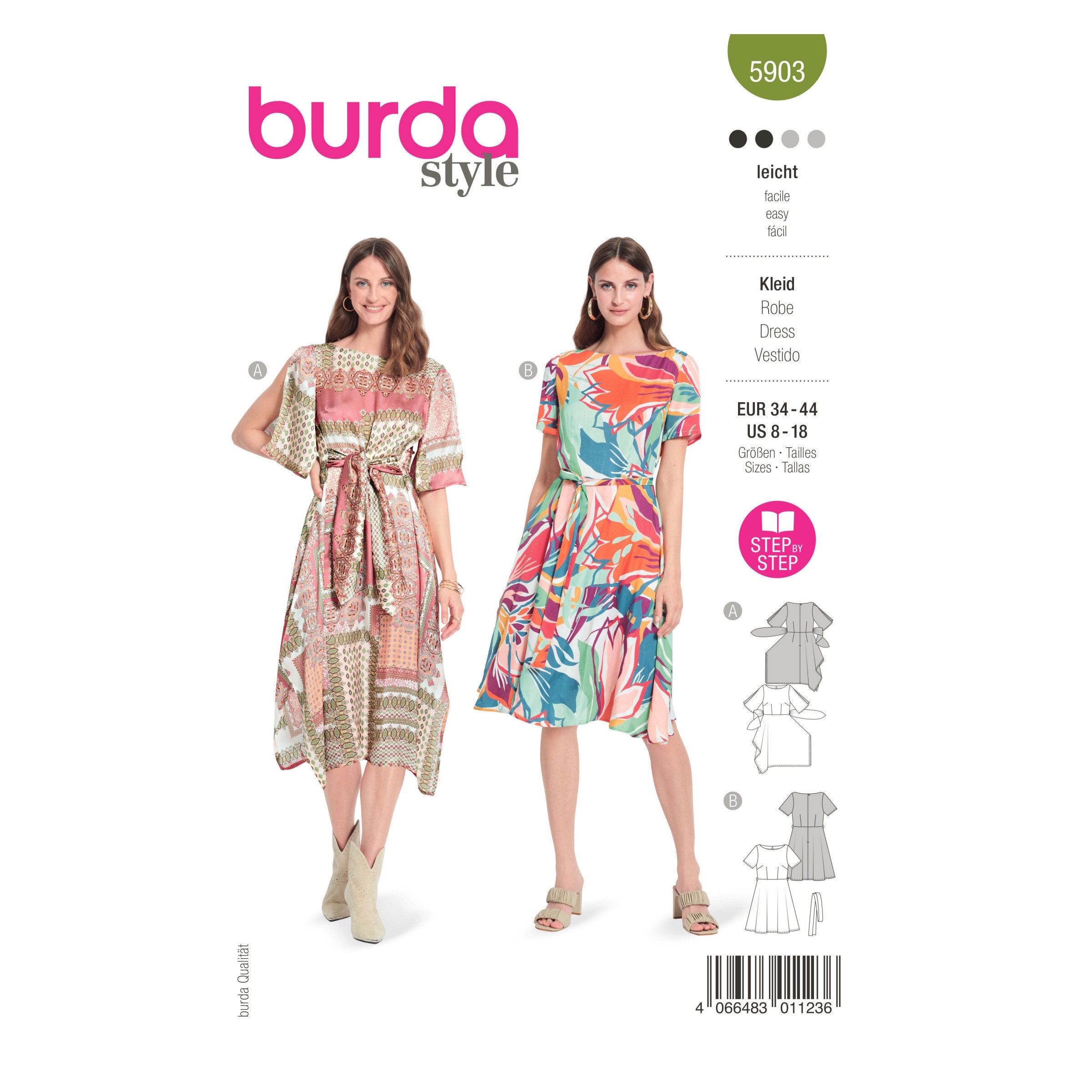Burda patronen jurken 2019 best sale