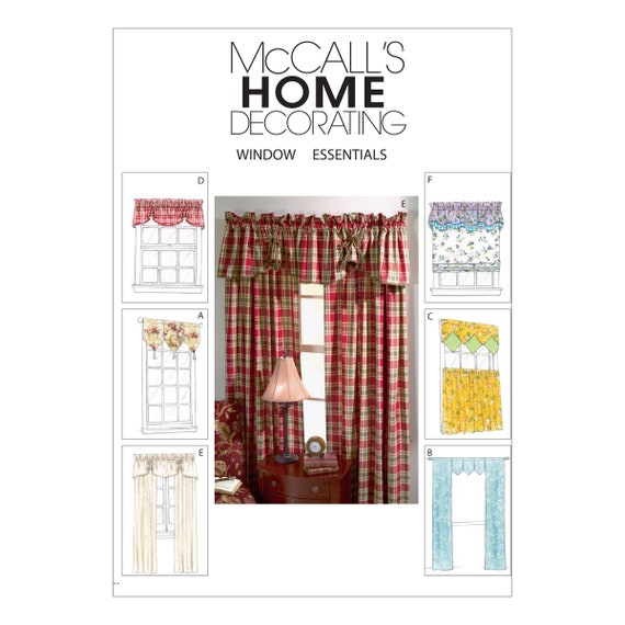 McCalls Pattern M4408 Rideaux textiles de maison -  France