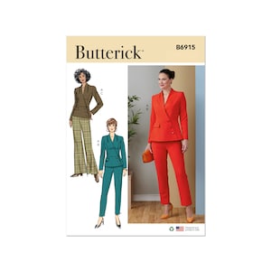 Wzór szycia Butterick - B6915 - Garnitur damski