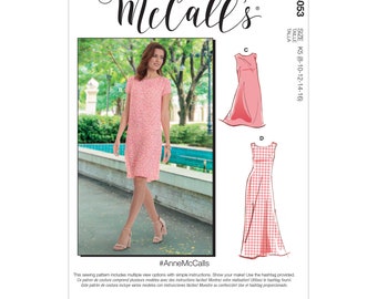 McCalls Sewing Pattern M8053 - Simple Summer Dress