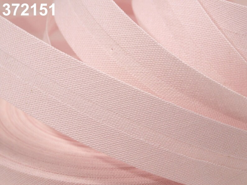 1.20EUR/m , 3m Schrägband, Baumwolle, 30mm, rosa Bild 2