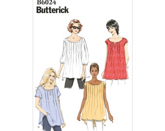 Butterick pattern - B6024 - simple women's summer shirt