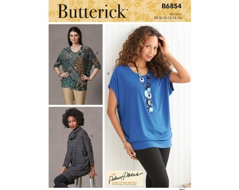 Butterick Schnittmuster - B6854 - Shirt, Pullover für Damen