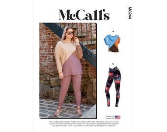 McCalls Patroon M8244 - Set Leggings en Shirt