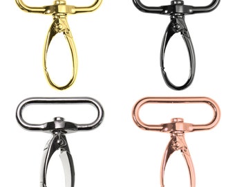 1 piece snap hook - for 38 mm webbing - 4 mm - various colours