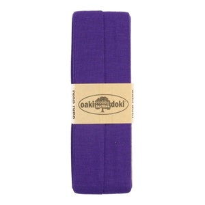 1.50EUR/ meter, 3 m inclined tape, jersey, 20 mm, purple, 947