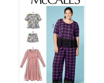 McCalls Pattern M7697 - Dress - Shorty - House Suit