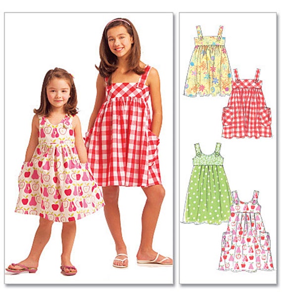 Patron de robe McCall's 8520 Tailles 3 4 5 6 (HH Patron de robe McCall's 8520 Tailles 3 4 5 6 (HH