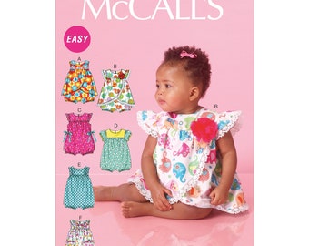 McCalls motif M7107 - romper - robe - short romper