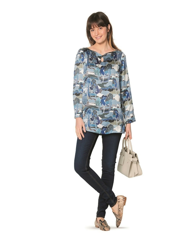 Burda Style Sewing Pattern Tunic with Eye-catching Tunic No.6159