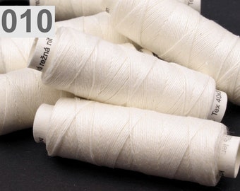 1 roll, 50 m linen yarn, yarn, natural Papyrus 010