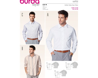 Burda Style Schnittmuster - Hemd - tailliert - Nr. 7045