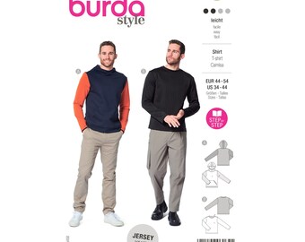Burda Style Pattern No. 6064 - Sweatshirt - Classics, hood or necklace