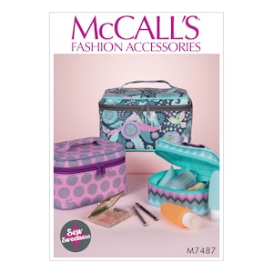 McCalls sewing pattern M7487 - Bag - Cosmetic bag - Cosmetic bag