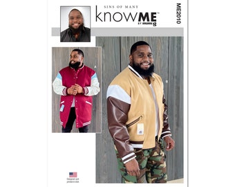 knowME Schnittmuster - ME2010 - Blouson Jacke Herren