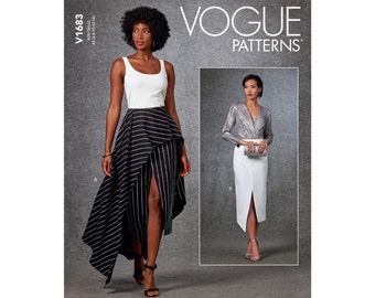 Vogue pattern V1683 - skirt - 2 variants