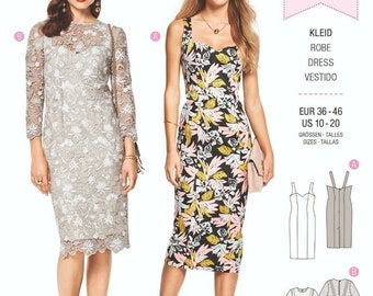 Burda Style Schnittmuster - Kleid - Cocktail-Kleider - Nr. 6423