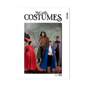 McCalls sewing pattern M8335 - historical - cape