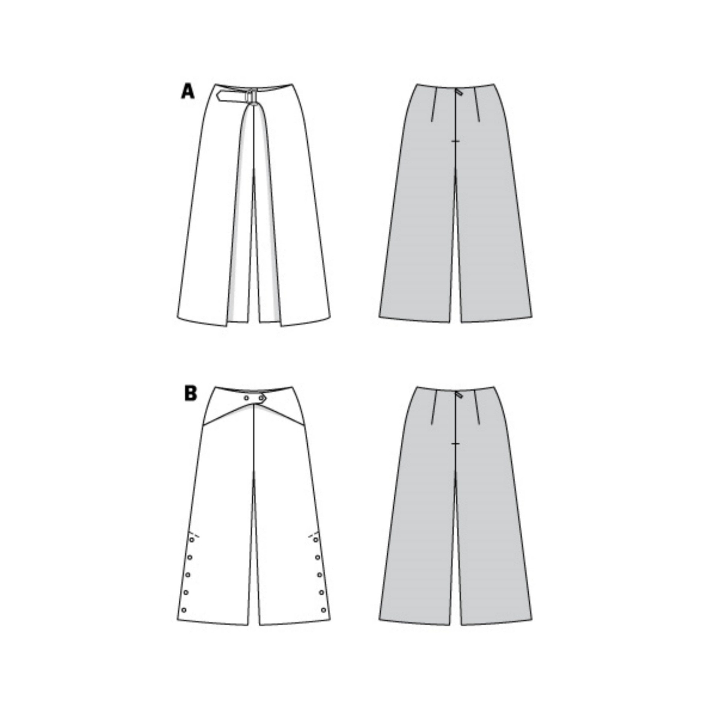 Burda Style Pattern No. 6032 Trousers Culottes 2 Models - Etsy