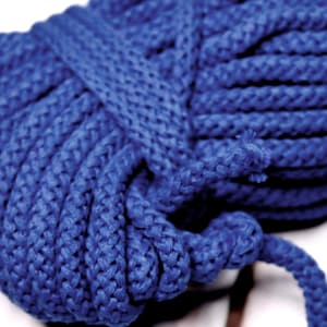 1.20EUR/m , 3m Baumwollkordel 8mm, blau