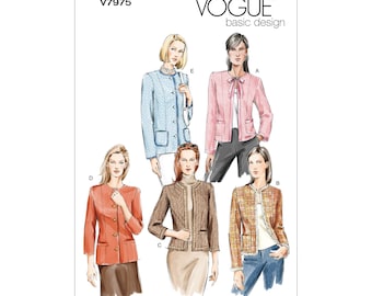 Vogue naaipatroon V7975 - jasvariaties - 5 modellen