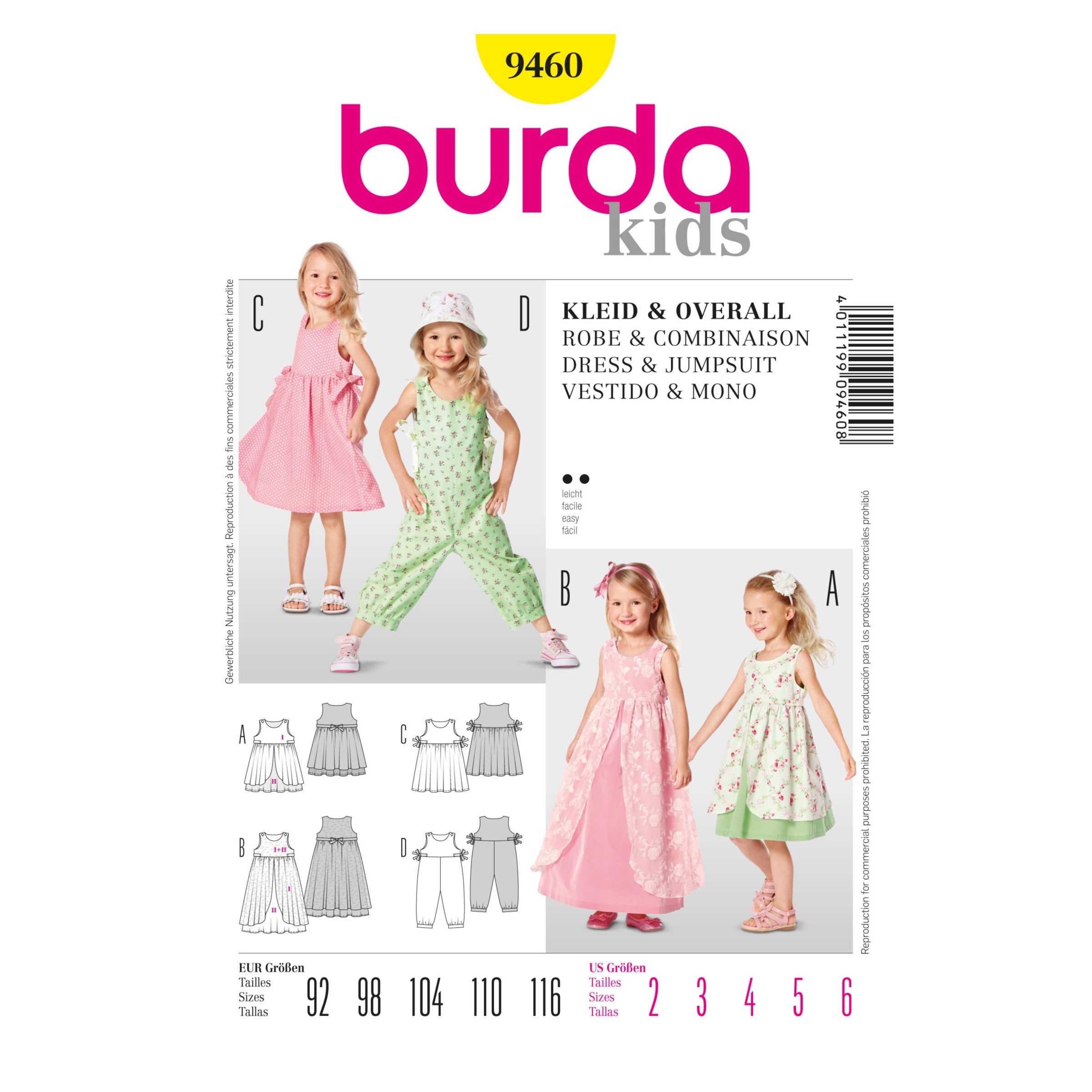 Patron robe de chambre fille clearance burda