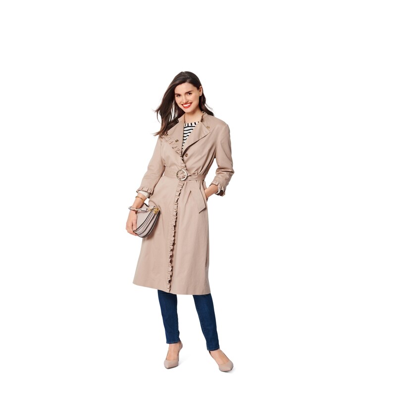 Burda Style Schnittmuster Nr. 6031 Jacke und Mantel apart und flippig Bild 2