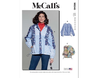 McCalls Naaipatroon M8346 - Damesjas, Blouson