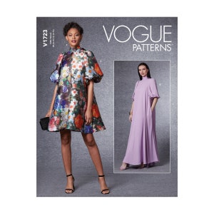Vogue Schnittmuster V1723 - Kleid - weit ausgestellt - Hängerkleid