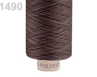 Polyester, Nähgarn, 500 Meter - braken, 1490