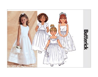 Butterick sewing pattern - children - B3351 - formal dress with bolero