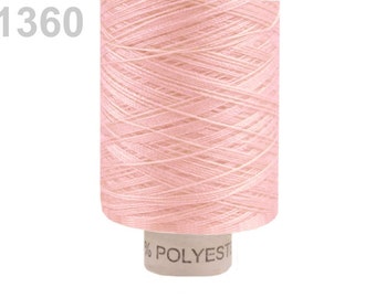 Polyester, Nähgarn, 500 Meter - rosa,  1360