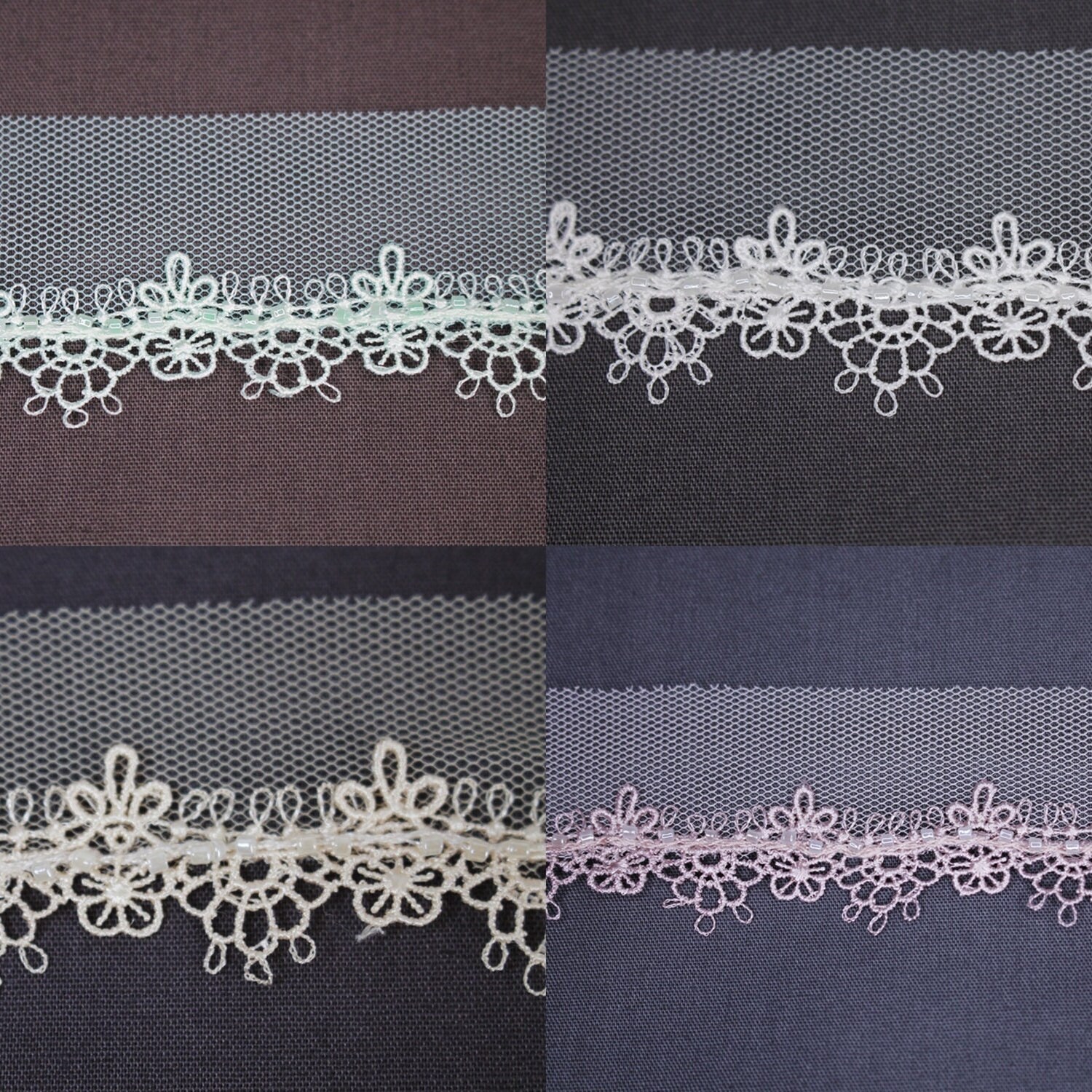 Bordo Con Frange Colorate, Spessore Da 4 Metri, 2,8 Cm, Bordo Con Frange, Bordo In Pizzo - Foto 6