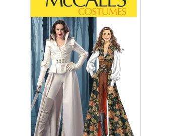 McCalls sewing pattern M6819 - Larp - Fantasy - Cosplay - Dress - Coat