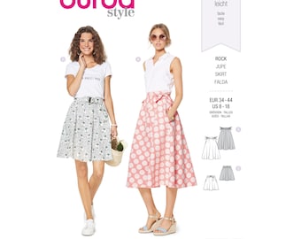 Burda Style sewing pattern - skirt - bell-shaped skirt - No. 6319