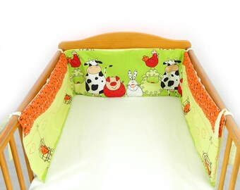 farmyard cot bedding