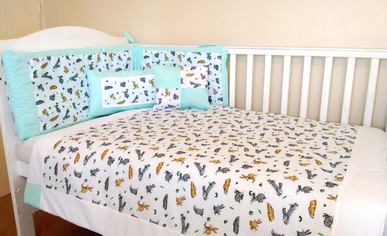 rabbit baby bedding