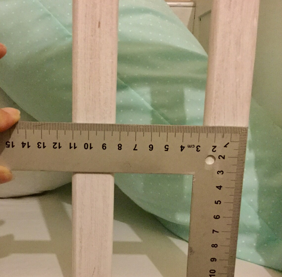 Beatrix Potter Cot Bar Bumpers. Babies Cot Bar Bumpers in Blue Etsy UK