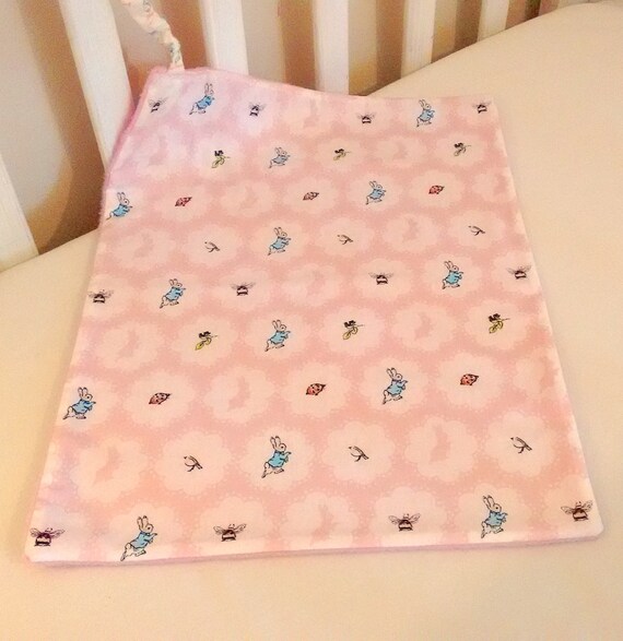 peter rabbit comforter pink