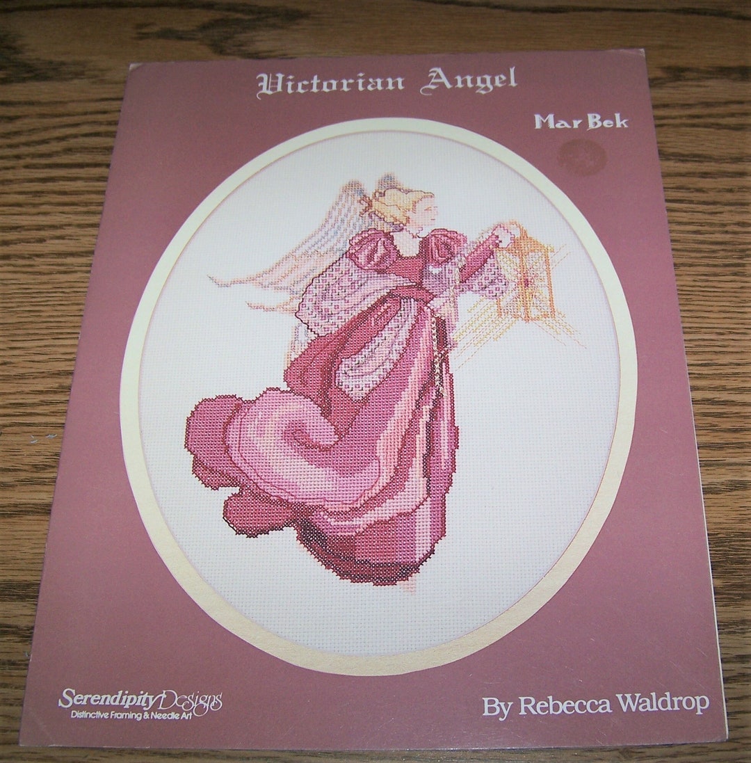 Serendipity Designs, Mar Bek, VICTORIAN ANGEL Cross Stitch Pattern