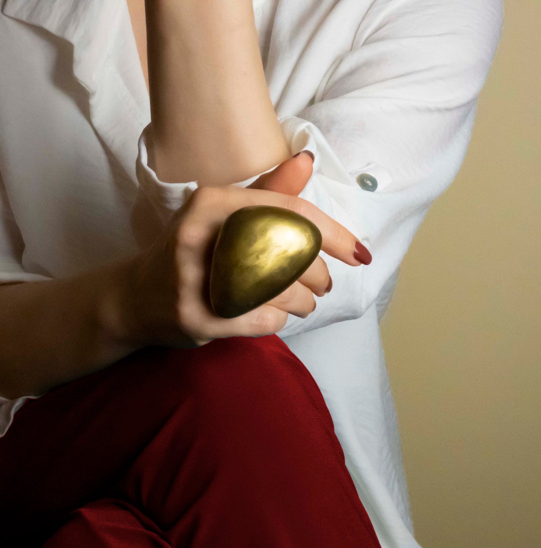 Bold Huge Statement Ring Gold Big Rings for Women Oversized Etsy