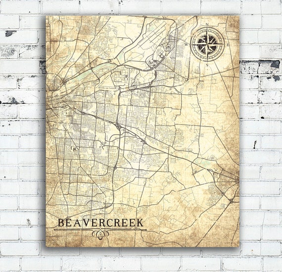 beavercreek oh canvas print